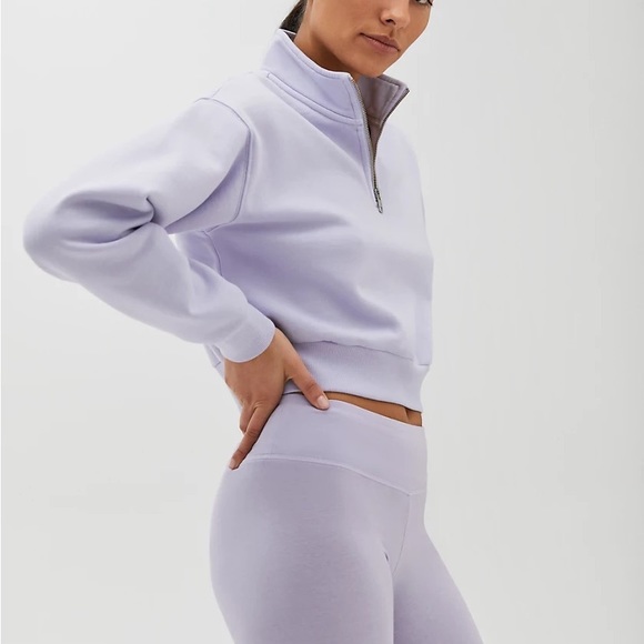 TNA, Small, GD Chasm, Cozy Fleece Perfect 1/4 Zip Sweatshirt - Picture 4 of 4